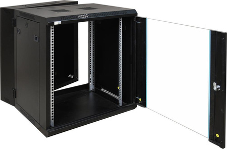 Szafa RACK 19” 12U 600x600 Pulsar RWD1266 wisząca podwójna, złożona