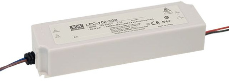 Zasilacz LED Mean Well LPC-100-1050 48÷96VDC 1,05A 100,8W IP67