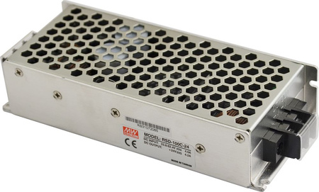 Przetwornica Mean Well RSD-100C-24 obniżająca napięcie 33,6V÷62,4VDC > 24VDC 4,2A 100W