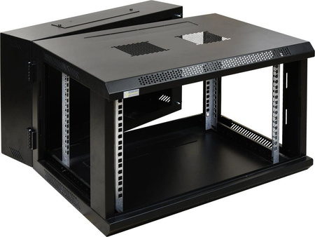 Szafa RACK 19” 6U 600x600 Pulsar RWD666 wisząca podwójna, złożona