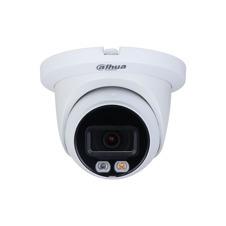 Kamera zewnętrzna do monitoringu IP Dahua IPC-HDW2249TM-S-IL-0280B 2Mpx kopułkowa/eyeball stałoogniskowa 2,8mm IR/LED 30m, port microSD