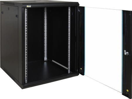 Szafa RACK 19” 15U 600×600 Pulsar RW1566 wisząca, złożona