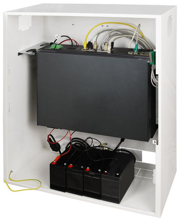 Obudowa DVR/Monitor/RACK 19" 4U 655x592 Pulsar AWO531W pionowa biała, złożona