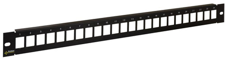 Patchpanel Pulsar RAP-RJ45 niewyposażony 24xKeystone 1U 19”