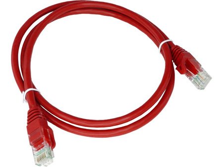 Patchcord Alantec KKU6CZE5 U/UTP kat. 6 PVC 5m czerwony