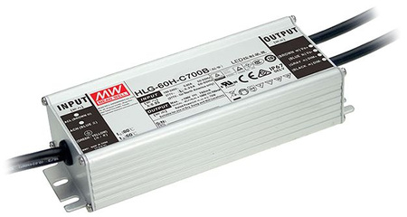 Zasilacz LED Mean Well HLG-60H-24B 24VDC 2,5A 60W IP65/IP67