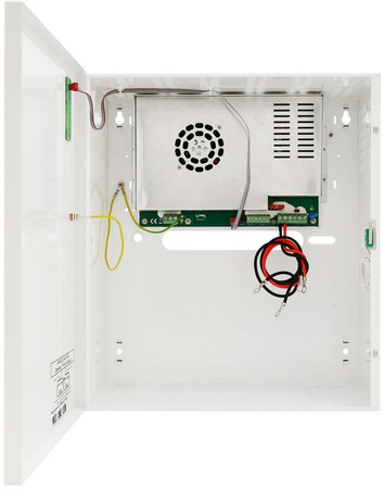 Zasilacz buforowy w obudowie ściennej Pulsar HPSG2-24V10A-C 27,6VDC 10A Grade 2 max 2x17Ah