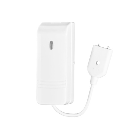 Czujka zalania GENEVO EvoFLOOD system EvoLiNK, bezprzewodowa, sonda przewodowa w komplecie