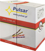 Przewód UTP skrętka Pulsar PU-NC206 kat. 6, 23AWG, Cu, Eca, 305m wewnętrzny