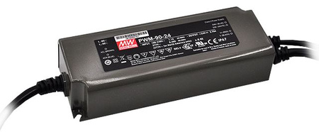 Zasilacz LED Mean Well PWM-90-24DA 24VDC 3,75A 90W IP67