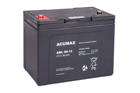 Akumulator Acumax AML 80-12 (12V 80Ah)