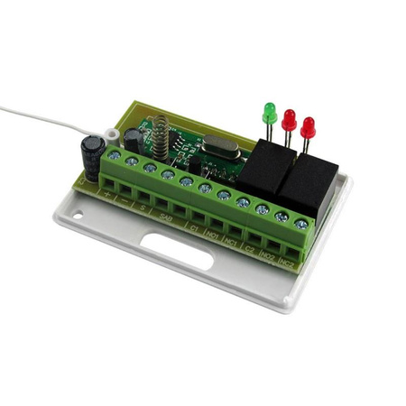 Odbiornik 2-kanałowy i dwa piloty Gorke RSU-Z2/2 180m zestaw 2xPUK-152+RSU-K02