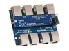 Ogranicznik przepięć 4-kanałowy serii EXT Ewimar PTF-54-EXT/InPoE/A do sieci LAN z aktywnym iniektorem PoE do montażu w module RACK