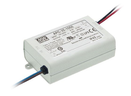 Zasilacz LED Mean Well APC-35-700 15÷50VDC 0,7A 35W IP42
