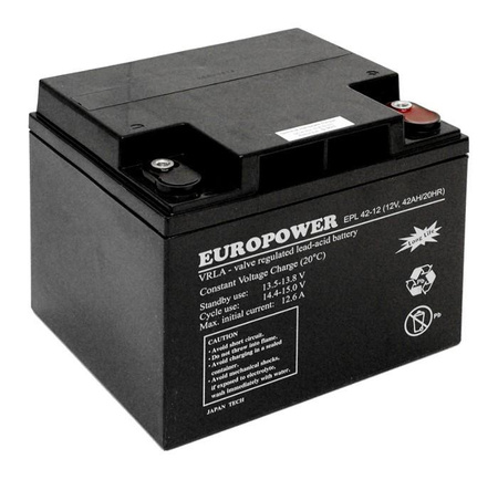 Akumulator Europower EPL 42-12 (12V 42Ah)