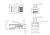 Wtyk RJ45 CAT 5e nieekranowany (opakowanie 100szt) Dahua PFM976-531-PT pozłacany mosiądz