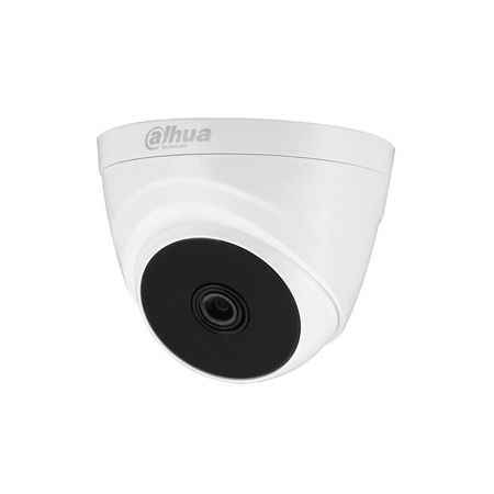 Kamera wewnętrzna do monitoringu HDCVI Dahua HAC-T1A21-0280B 2Mpx kopułkowa/eyeball stałoogniskowa 2,8mm IR 20m