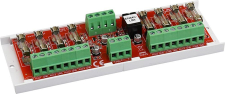 Moduł bezpiecznikowy Pulsar EN54C-LB8 do zasilaczy EN54C