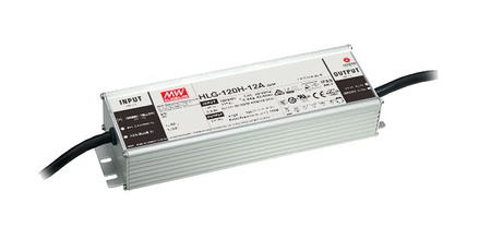 Zasilacz LED Mean Well HLG-120H-12A 12VDC 10A 120W IP65