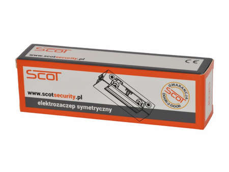 Elektrozaczep Scot ES-S1224-S 12-24V z sygnalizacją