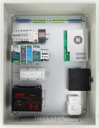 Obudowa metalowa z płytą montażową AWOH608030 IP66 600x800x300