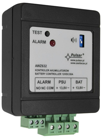 Kontroler akumulatorów 12VDC/20A Pulsar AWZ632