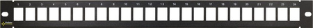 Patchpanel Pulsar RAP-RJ45 niewyposażony 24xKeystone 1U 19”