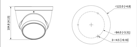 Kamera zewnętrzna do monitoringu IP Dahua IPC-HDW2231T-ZS-27135-S2 2Mpx kopułkowa/eyeball zmiennoogniskowa 2,7-13,5mm IR 40m