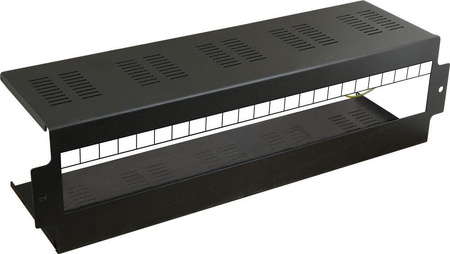 Obudowa/moduł 3U do szaf RACK 19" Pulsar ARADIN2 24xS z szyną DIN 160mm