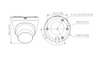 Kamera zewnętrzna do monitoringu IP Dahua IPC-HDW2449T-S-LED-0280B-PRO 4Mpx kopułkowa/eyeball stałoogniskowa 2,8mm, LED 30m port microSD