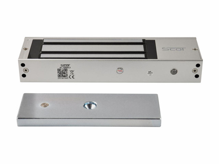 Zwora elektromagnetyczna Scot EL-1200TSL2 540kg z sygnalizacją i zwłoką czasową