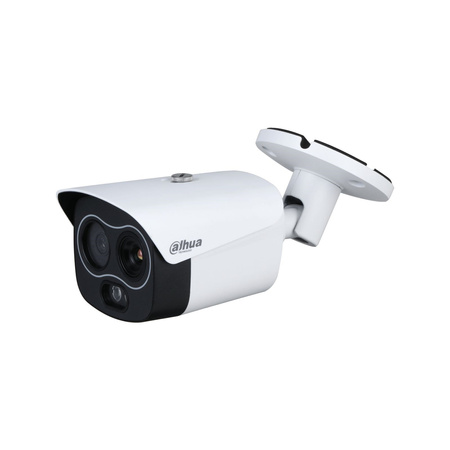 Kamera termowizyjna bispektralna zewnętrzna do monitoringu IP Dahua TPC-BF1241-TB7F8-S2 4Mpx bullet stałoogniskowa 8mm IR 30m termowizja 256×192px 7mm port micro SD