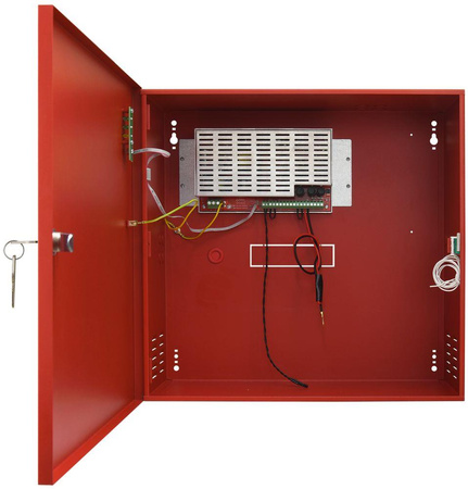 Zasilacz buforowy urządzeń przeciwpożarowych Pulsar EN54C-3A28 27,6VDC 1,8A 85,2W max 2x28Ah IP30