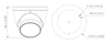 Kamera zewnętrzna do monitoringu IP Dahua IPC-HDW3849T-ZS-IL-27135-Black 8Mpx kopułkowa/eyeball zmiennoogniskowa 2,7-13,5mm, IR/LED 50/40m  port micro SD