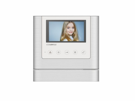 Unifon głośnomówiący Commax CDV-43M WHITE z ekranem 4,3" 480x272px biały