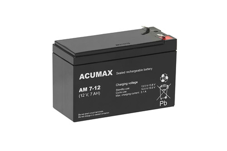 Akumulator Acumax AM 7-12 (12V 7Ah)