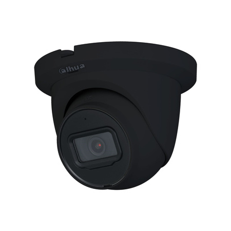 Kamera zewnętrzna do monitoringu IP Dahua IPC-HDW2441TM-S-0280B-BLACK 4Mpx kopułkowa/eyeball stałoogniskowa 2,8mm IR 30m port micro SD