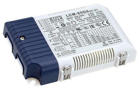 Zasilacz LED Mean Well LCM-60DA 2÷90VDC 0,5÷1,4A 60,3W