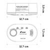 Czujnik tlenku węgla - czadu Kidde K5CO 85dB, PN EN 50291-1:2018 i AC:2021, 2xAA, 7 lat gwarancji