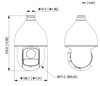 Kamera zewnętrzna do monitoringu IP Dahua SD59225DB-HC obrotowa zmiennoogniskowa 4,8-120mm IR 150m