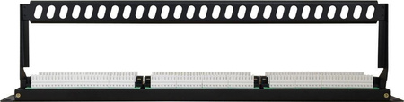 Patchpanel Pulsar RP-U24H5 wyposażony 24xU/UTP Cat5e 1U 19”