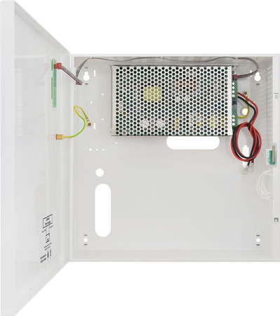 Zasilacz buforowy w obudowie ściennej Pulsar HPSB-12V10A-C 13,8VDC 10A max 17Ah