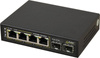 Switch 4 portowy gigabitowy Pulsar SFG64 4xPoE + 2xUplink SFP
