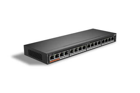 Switch 16 portowy gigabitowy Dahua SG1016P 16xPoE