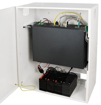 Obudowa DVR/Monitor/RACK 19" 4U 655x592 Pulsar AWO531W pionowa biała, złożona