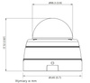 Kamera wewnętrzna do monitoringu IP Flexidome indoor 5000 Bosch NIN-50051-A3 5Mpx kopułkowa zmiennoogniskowa 3-10mm IR 15m, port kart SD