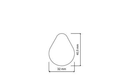 Brelok zbliżeniowy RFID Mifare Ultralight 13,56MHz Roger MFKF-1 czarny