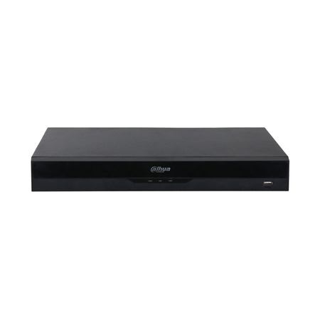 Rejestrator do monitoringu IP Dahua NVR5232-16P-EI 32 kanałowy switch 16xPoE ( do kamer max. 32Mpx na 2 dyski max. 16TB ) audio