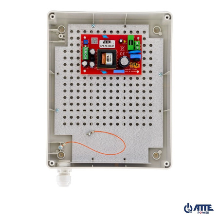 Zasilacz w obudowie ściennej Atte APS-70-120-L1 12VDC 6A 72W IP56