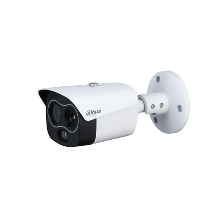 Kamera termowizyjna bispektralna zewnętrzna do monitoringu IP Dahua TPC-BF1241-B7F8-S2 4Mpx bullet stałoogniskowa 8mm IR 30m termowizja 256×192px 7mm port micro SD